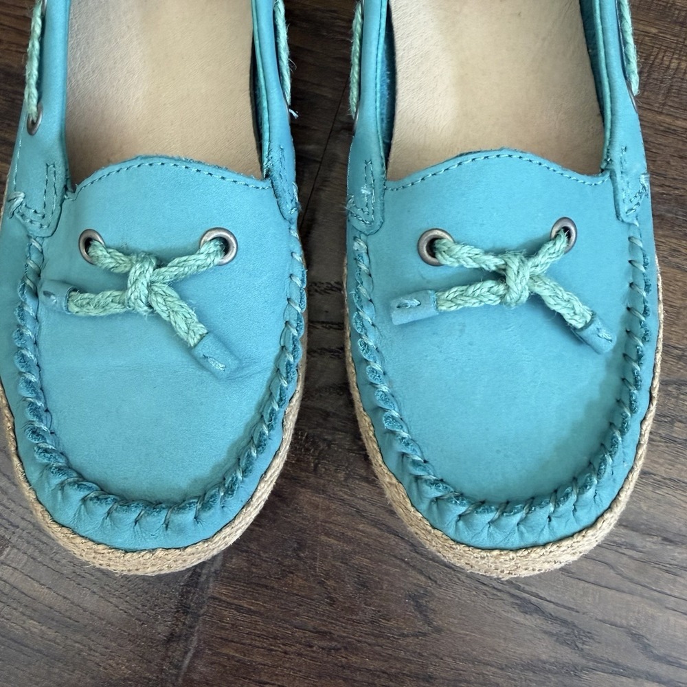 Ugg Australia Slip On Loafers Boat Shoes Women US 5.5 UK 36.5 Preppy Costal Y2K - Picture 3 of 10
